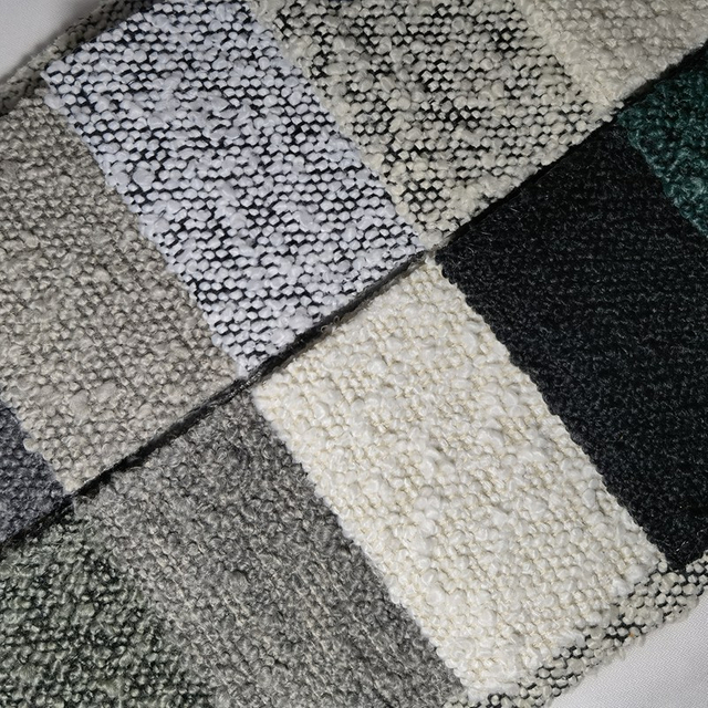 Tela popular teñida con hilo de alto peso